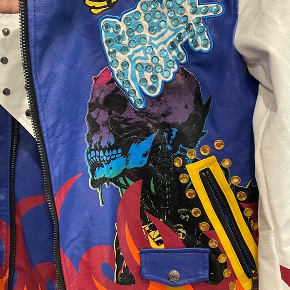 Rebel Jacket Rare / Vintage Fuel Your Passion Size M R3bel - Picture 4 of 11